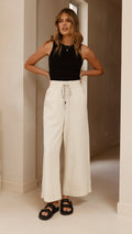 Josephine Pants - Off White Denim