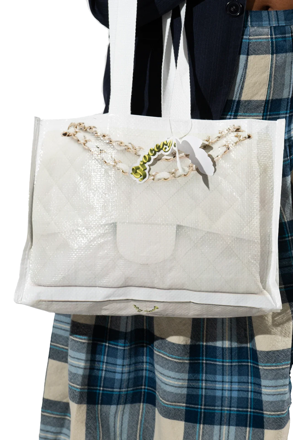 GroceryBags I GET FLOWN OUT (WHITE),small