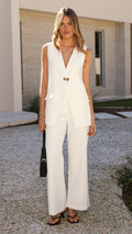 Hannah Pants - White
