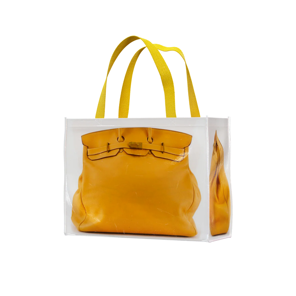 Grocery Bags Creative Parody Platinum Bag Print Woven Bag Full Take Down Birkin Fitness Casual Bag