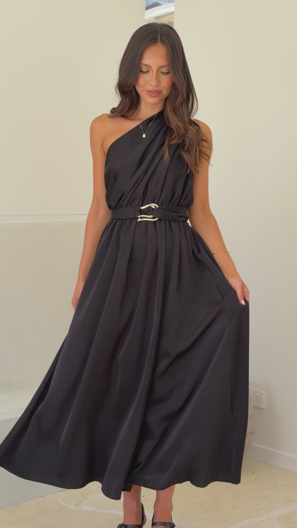 Hadas Maxi Dress - Black