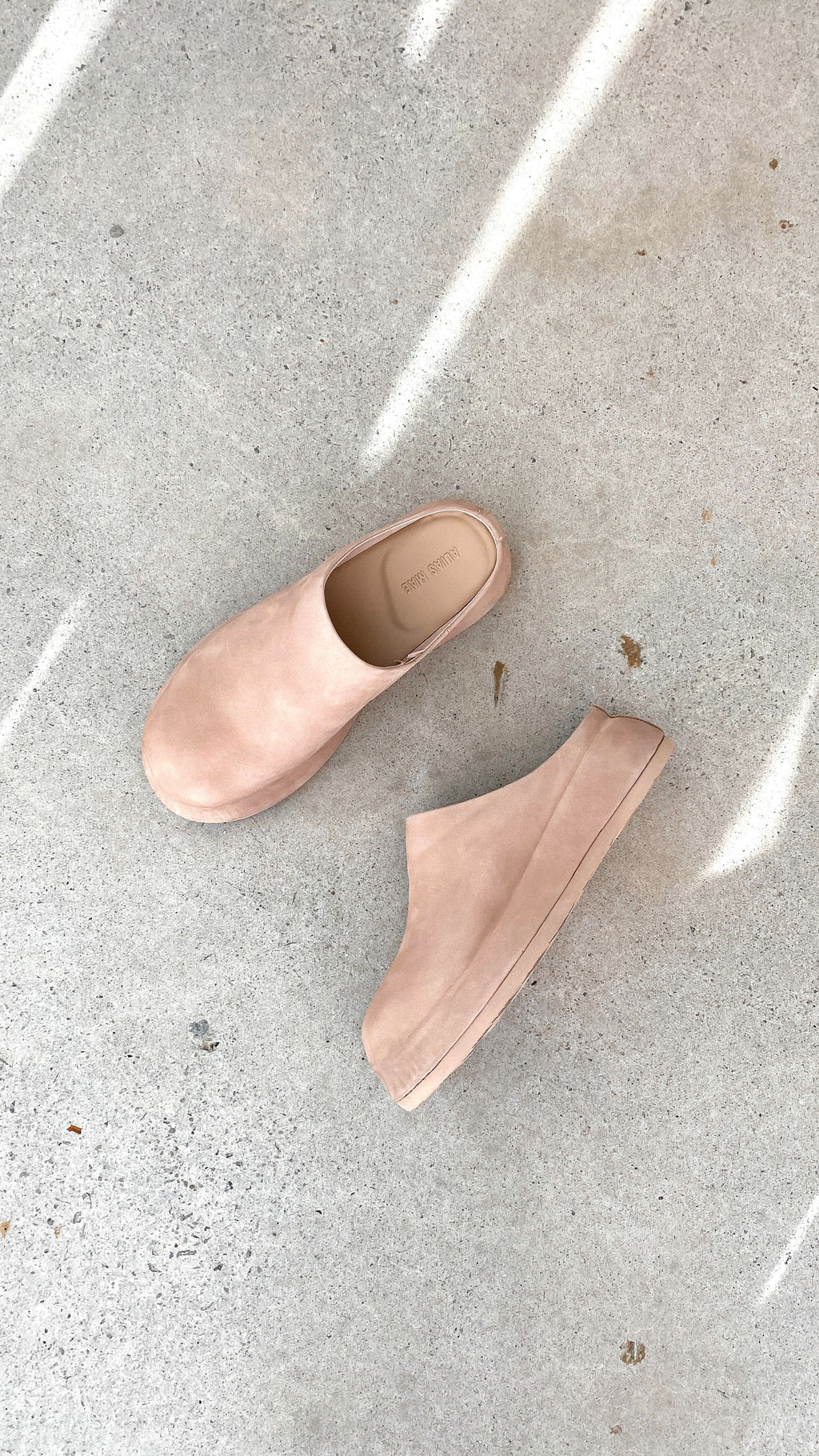 Alias Mae Phoebe Slide - Cream Nubuck