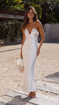Valerie Maxi Dress - Champagne