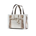 Grocery Bags Creative Parody Platinum Bag Print Woven Bag Fire Over The Net Birkin Fitness Casual Bag