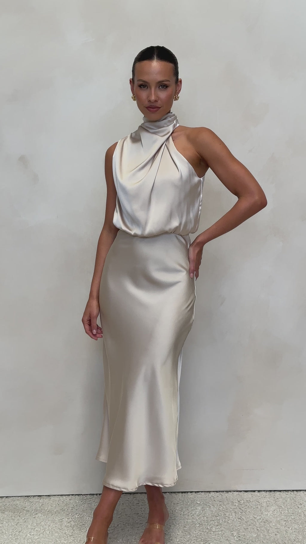 Esther Maxi Dress - Champagne