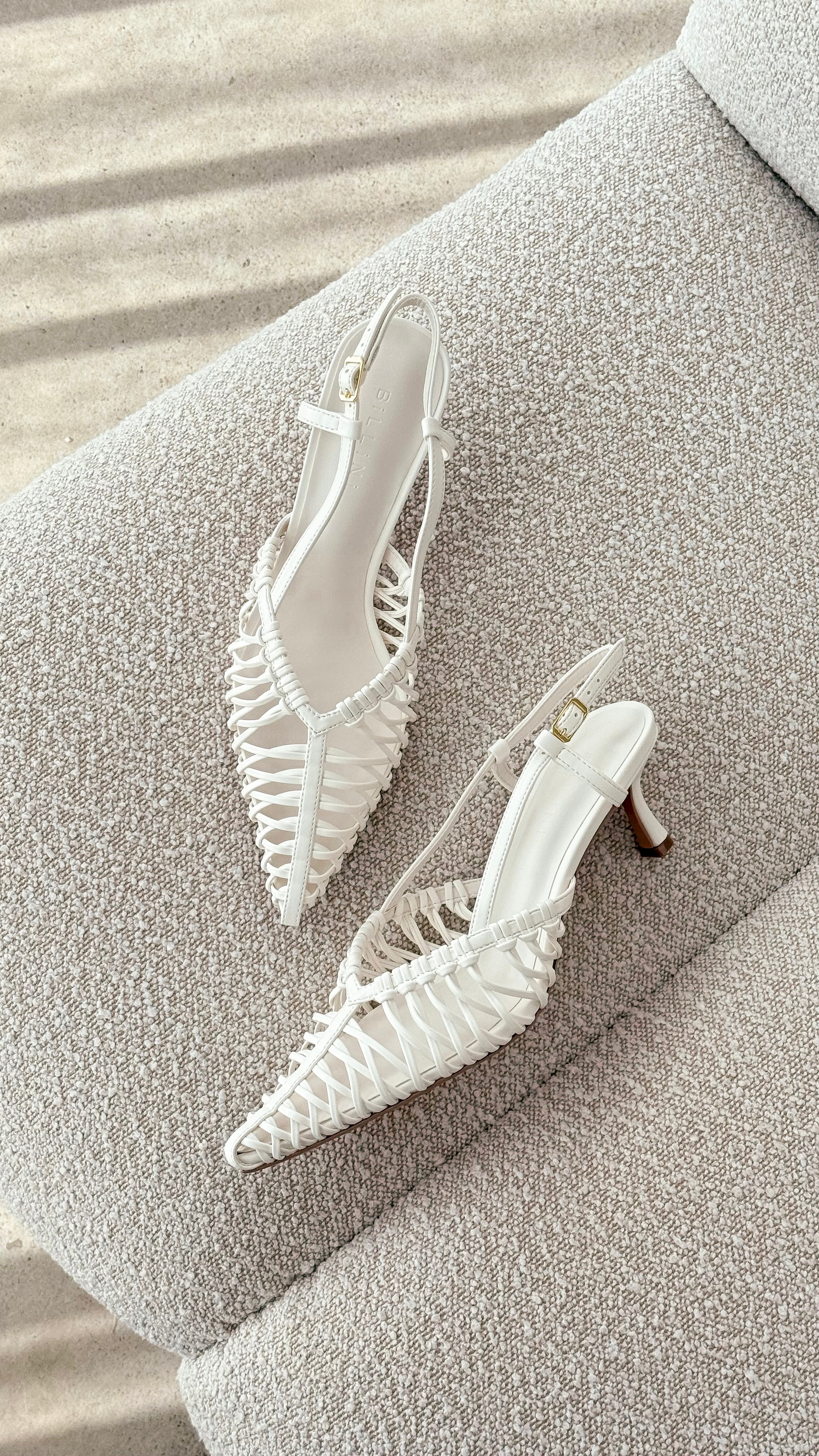 Vasper Heel - White