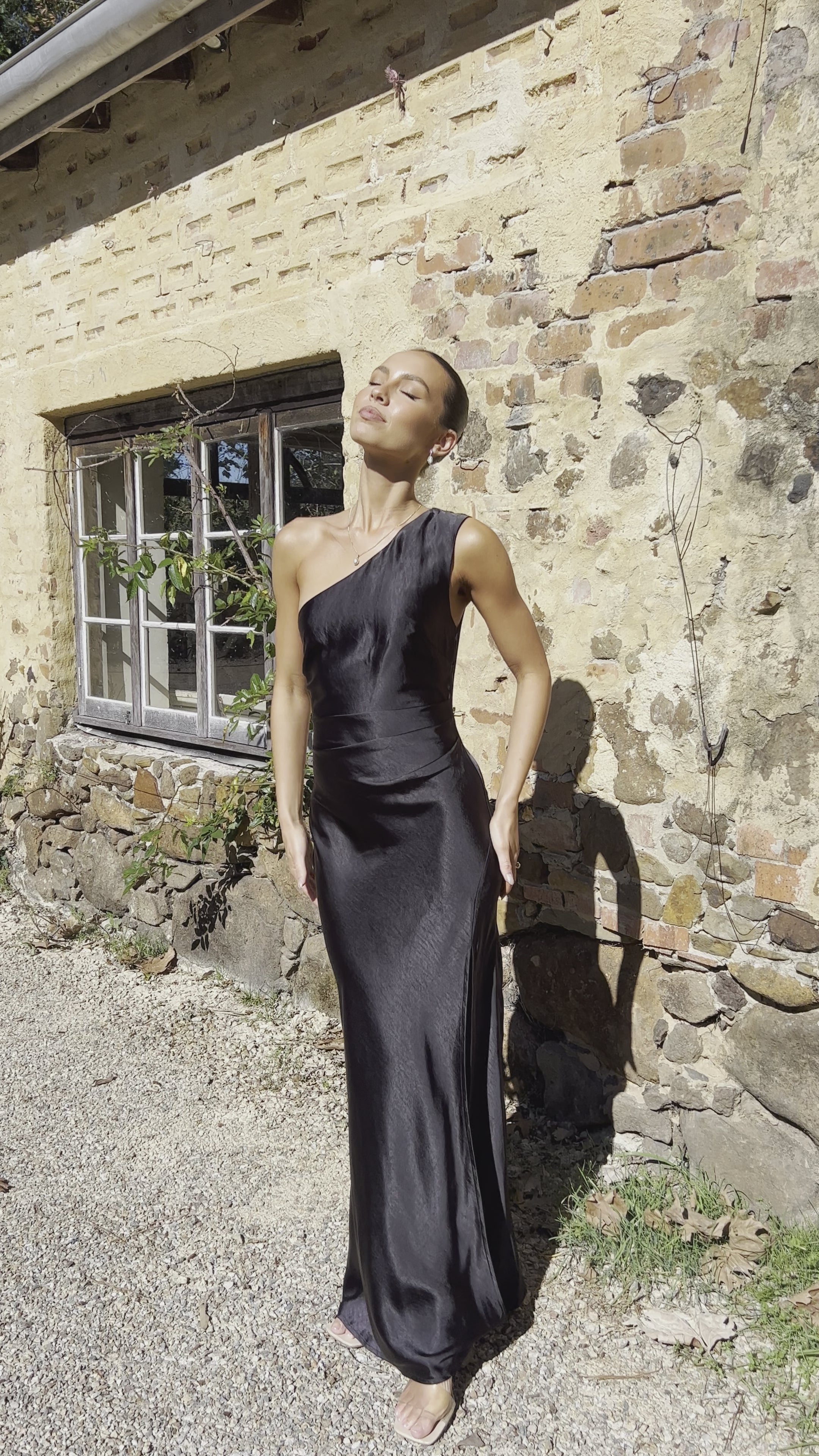 Victoria Maxi Dress - Black