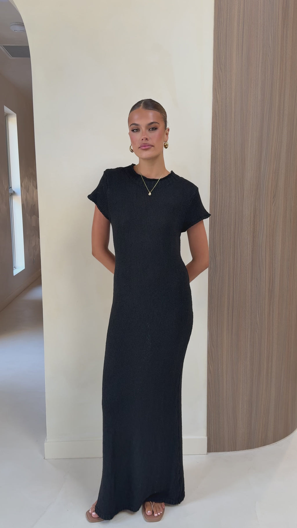 Valise Maxi Dress - Black