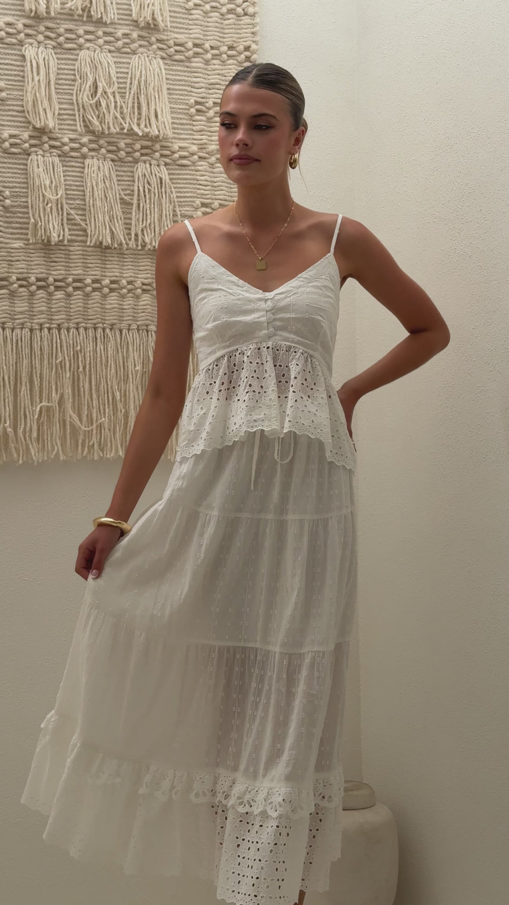 Majella Top - White