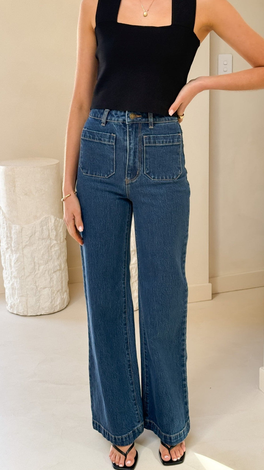 Rollas Sailor Jean Long - Eco Ruby