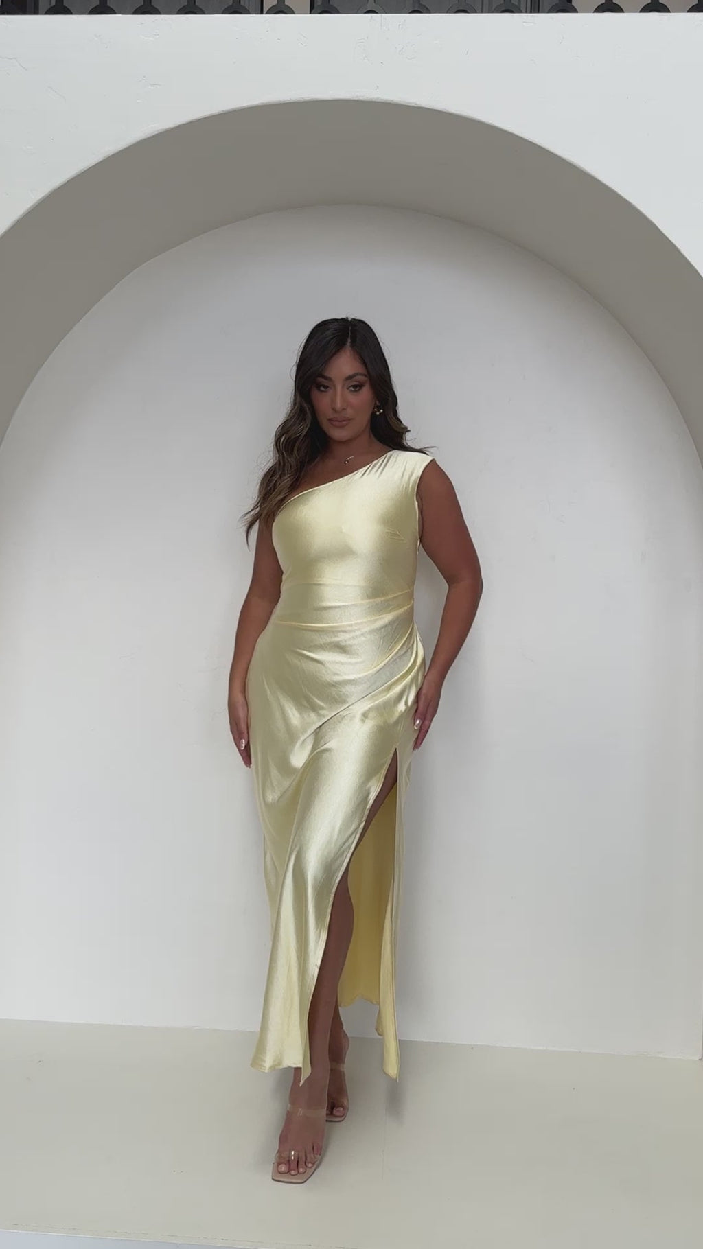 Victoria Maxi Dress - Yellow