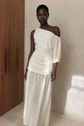 Draped Maxi Dress