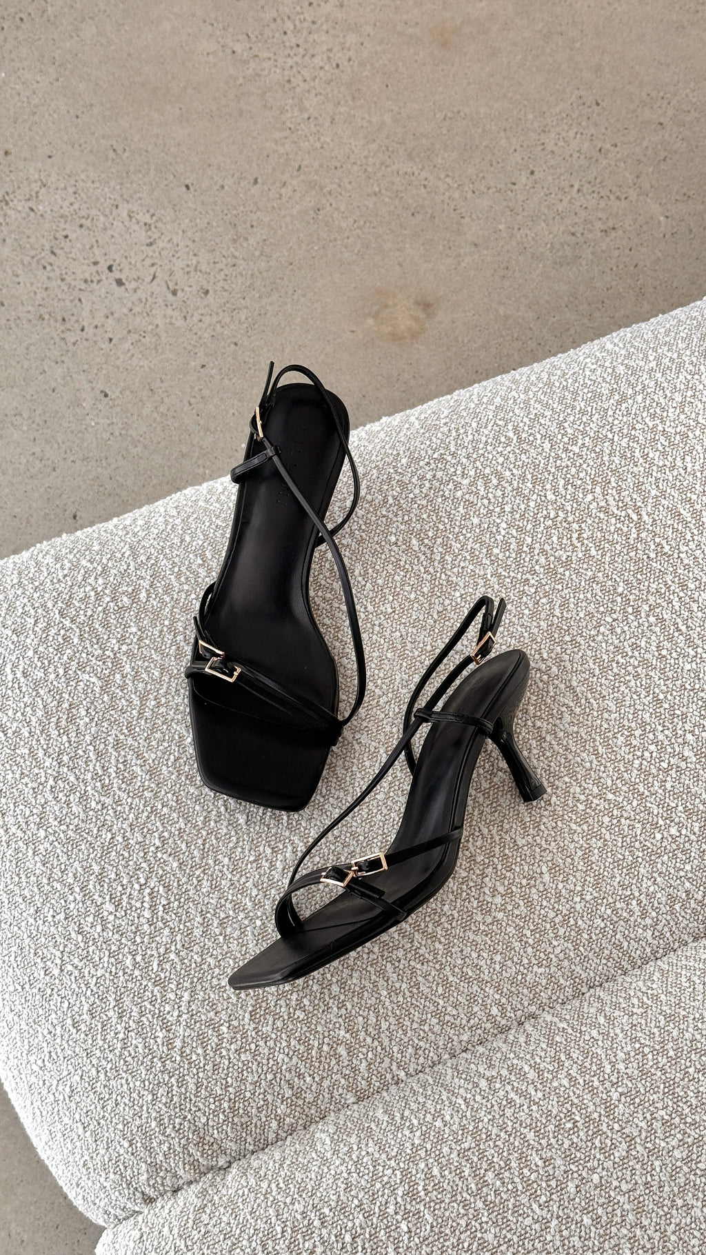 Toshie Heel - Black