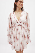 Marked Waist Mini Dress