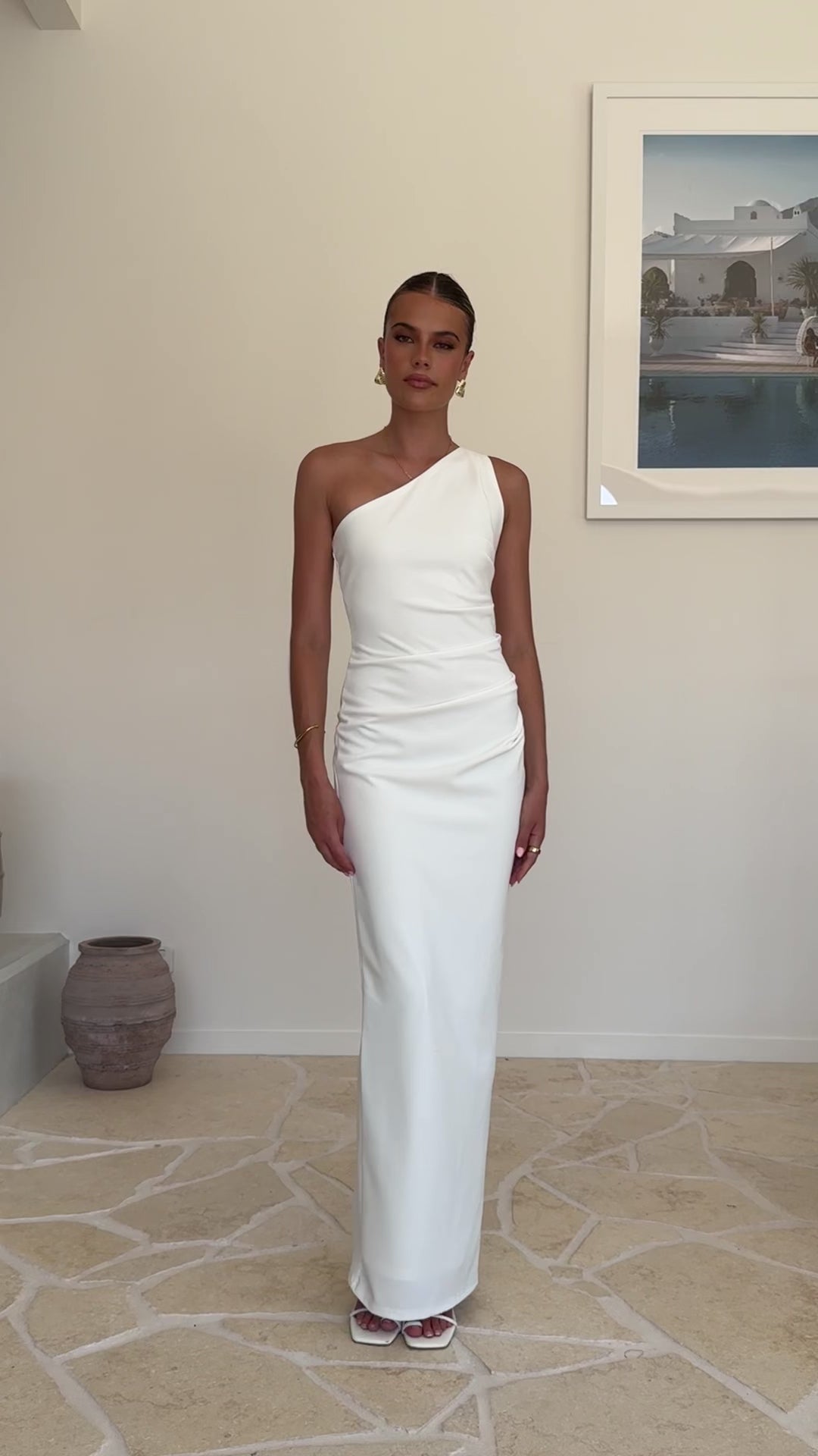 Cataleya Maxi Dress - White