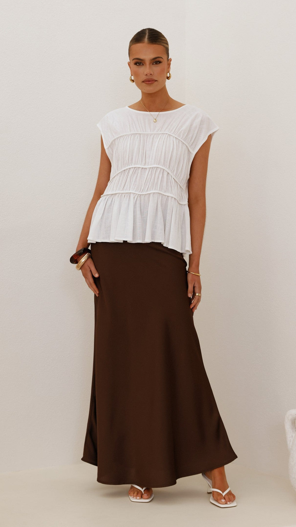 Evelyn Top - White