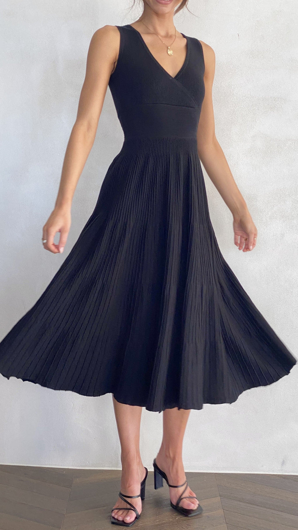 Jayde Knit Dress - Black