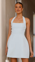 Kristen Mini Dress - Baby Blue