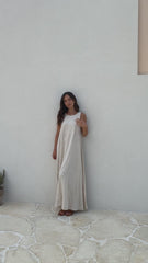 Darcy Maxi Dress - Oatmeal
