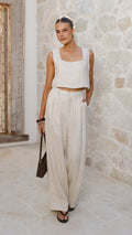 Tillie Pants - Oatmeal