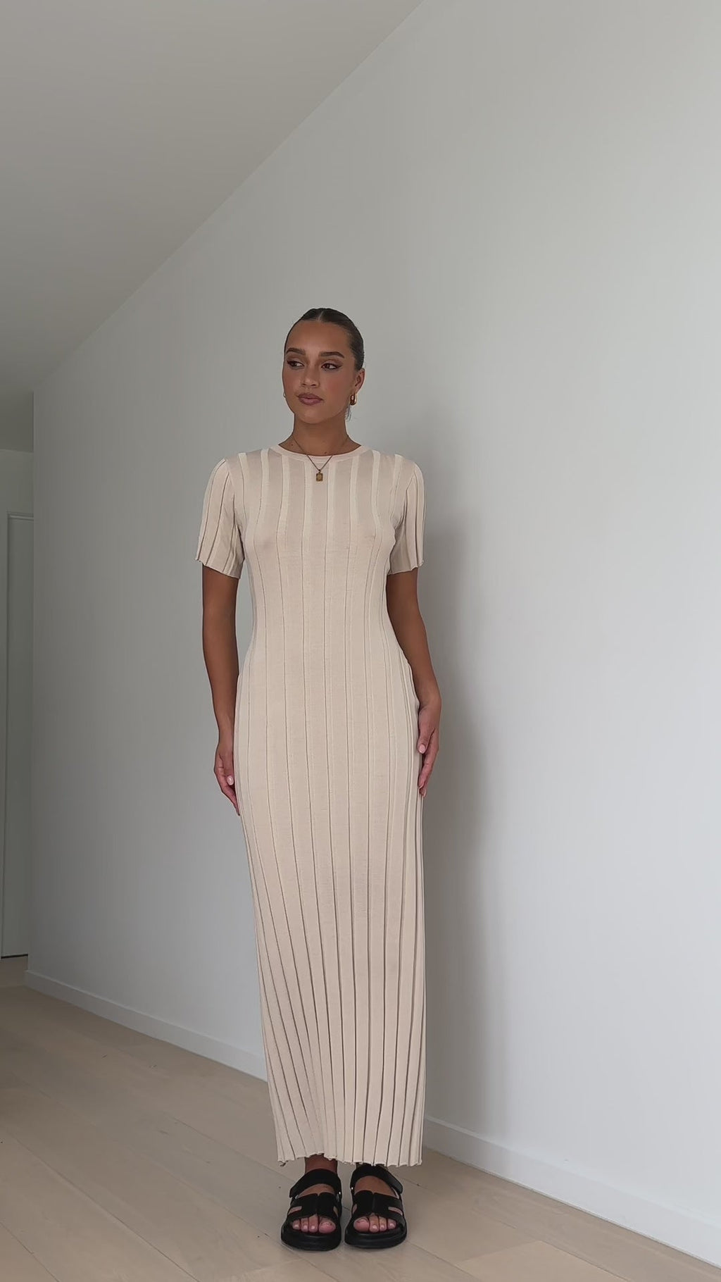 Mari Maxi Dress - Sand