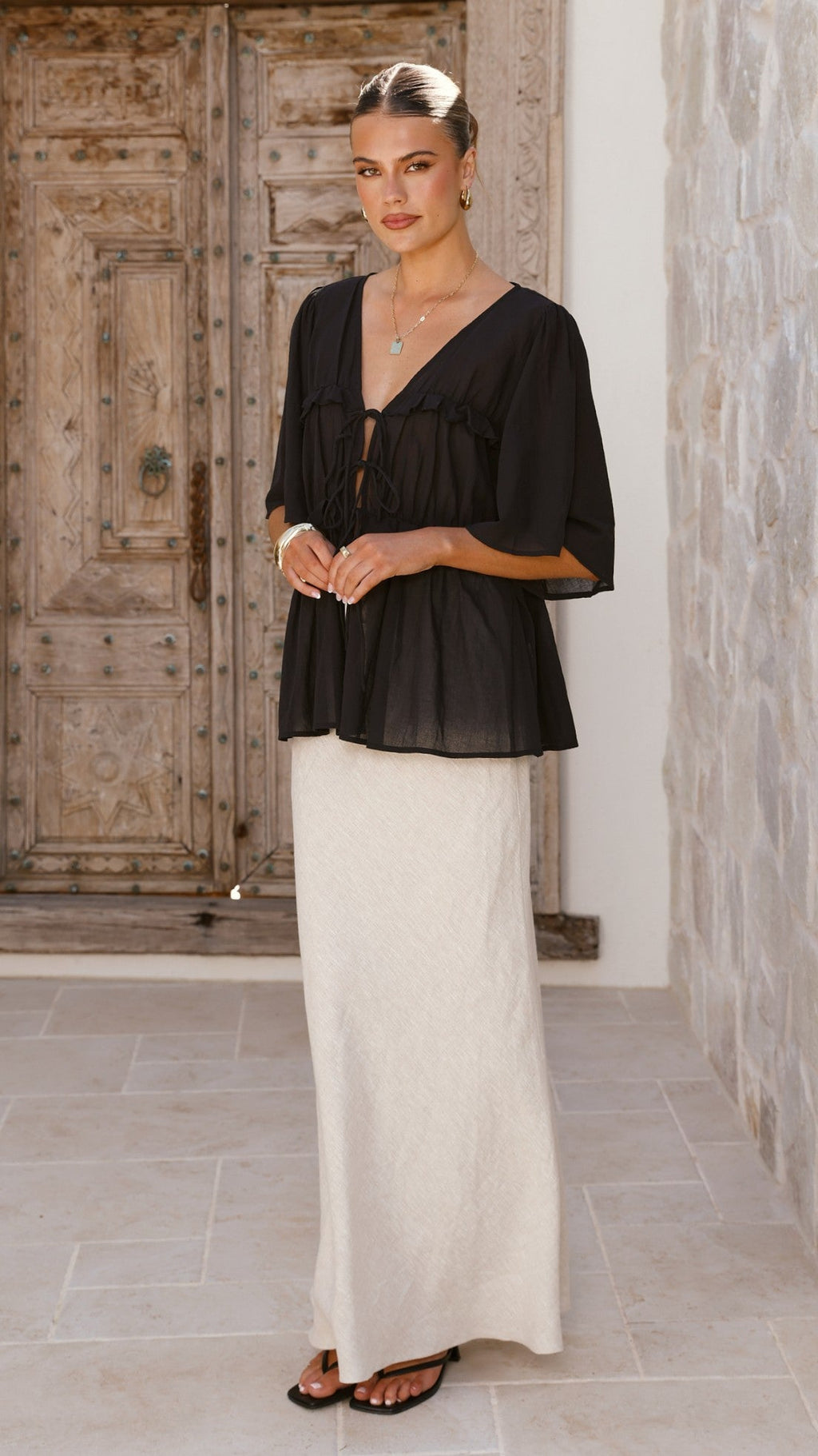 Raya Top - Black