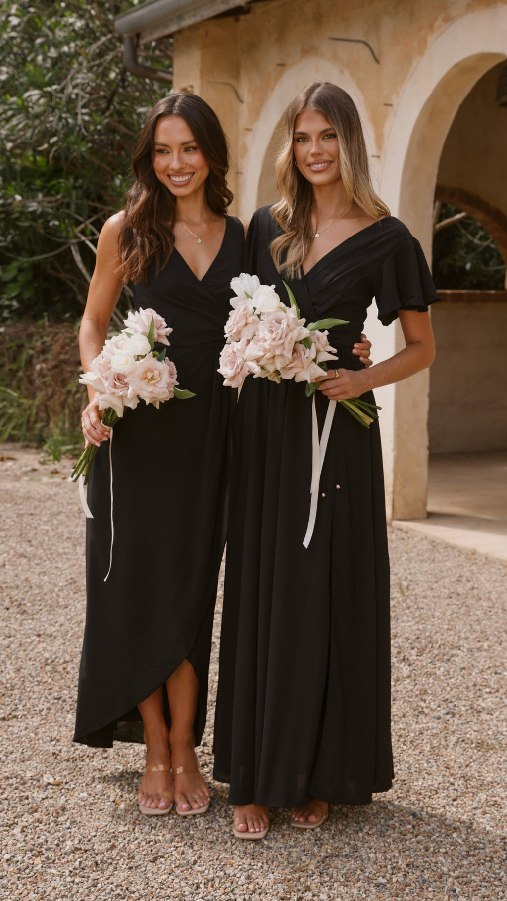 Charlize Maxi Dress - Black