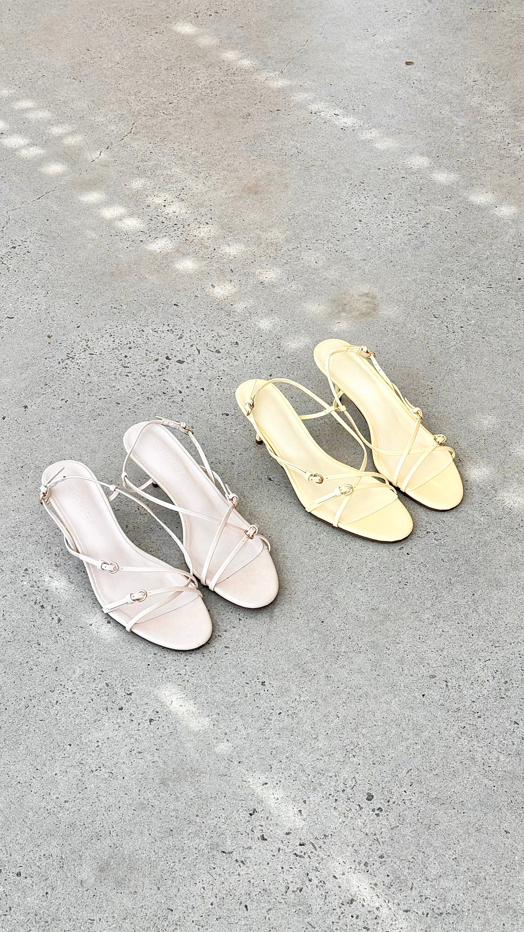 Flossie Heel - Pearl Shine