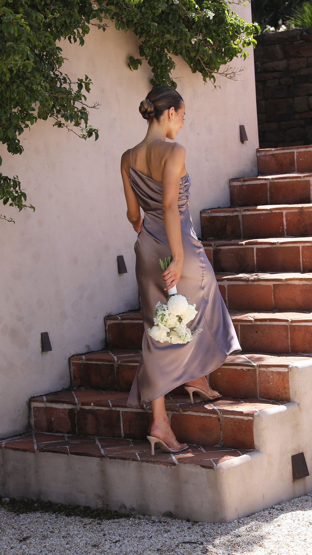 Nyla Maxi Dress - Mushroom