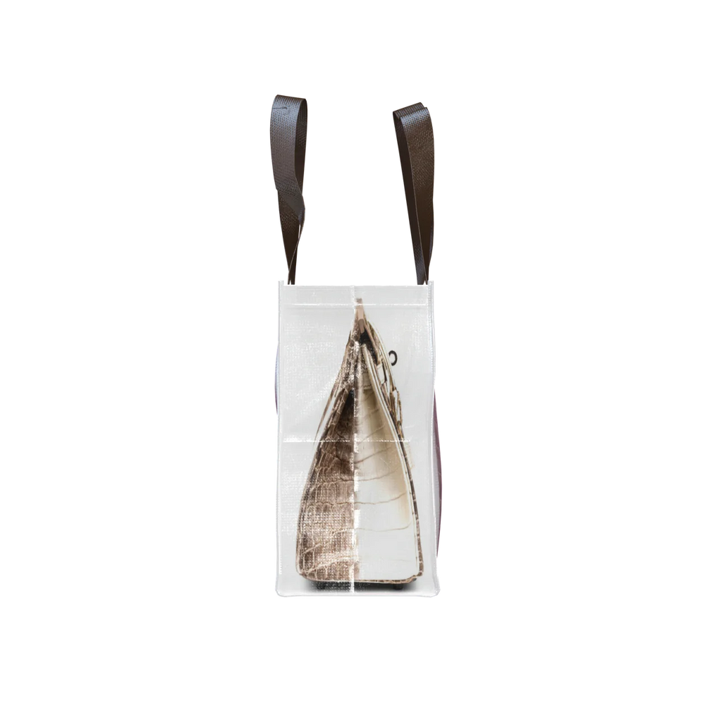 Grocery Bags Creative Parody Platinum Bag Print Woven Bag Fire Over The Net Birkin Fitness Casual Bag